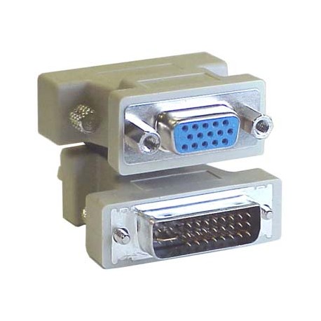 Adapteris DVI-I 24+5 pin uz VGA