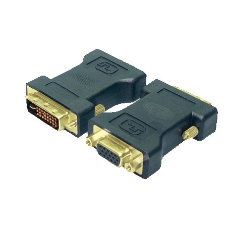 Adapteris DVI-I 24+5 pin uz VGA