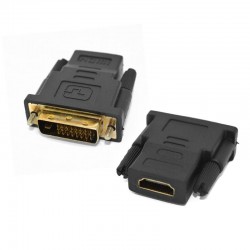 Adapteris DVI-D 24+1 pin uz HDMI