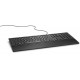 Tastatūra DELL KB216-BK-EN/RU  USB