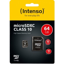 microSD INTENSO 16/32/64/128 Gb